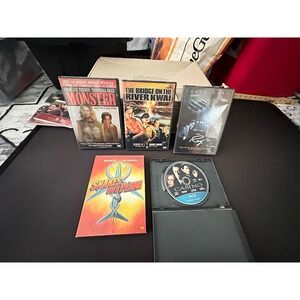 Monster Ray The Bridge on the River Kwai Snake on a Plane DVD Blu-ray Movies Lot